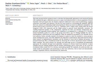 מה ילדים וילדות בישראל אמורים לדעת?